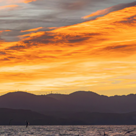 夕阳和黄昏都很美,但
