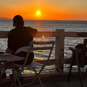 夕阳和黄昏都很美,但