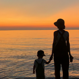 夕阳和黄昏都很美,但