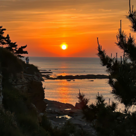 夕阳和黄昏都很美,但