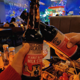 撑不住时候,喝点酒回