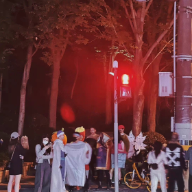 上海的万圣节好快乐快