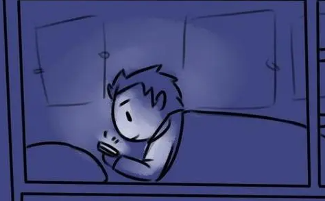 【捷报】男子睡前玩手机患睡眠障碍