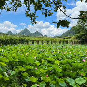 农村的风景,平淡但耐