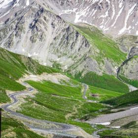 小桥流水草地牛羊 夏