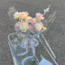 极光玫瑰花束   像