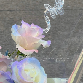 极光玫瑰花束   像