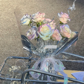 极光玫瑰花束   像