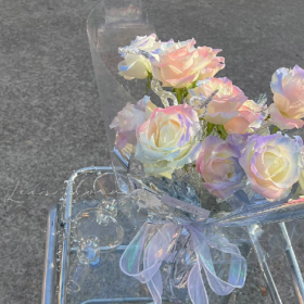 极光玫瑰花束   像