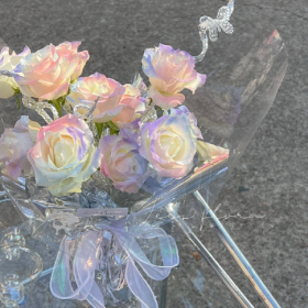 极光玫瑰花束   像